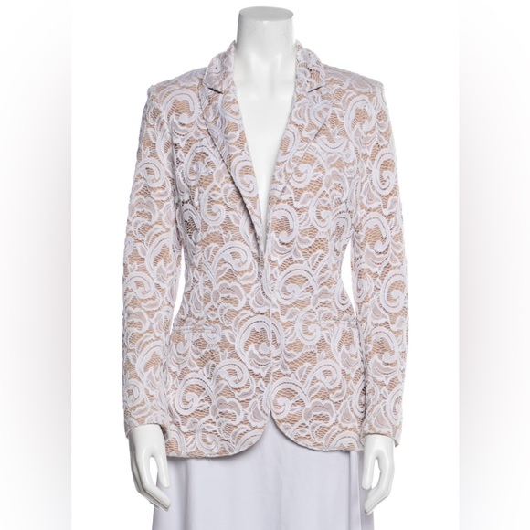 Norma Kamali Jackets & Blazers - Norma Kamali (USA) Lace Blazer S💟🤍